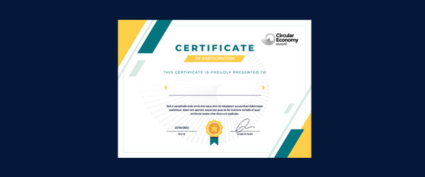 Circular certificate